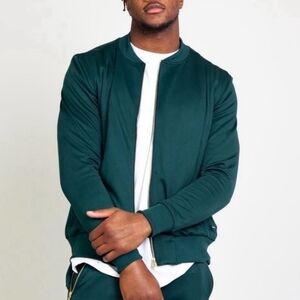 Men's Green Bomber Jacket